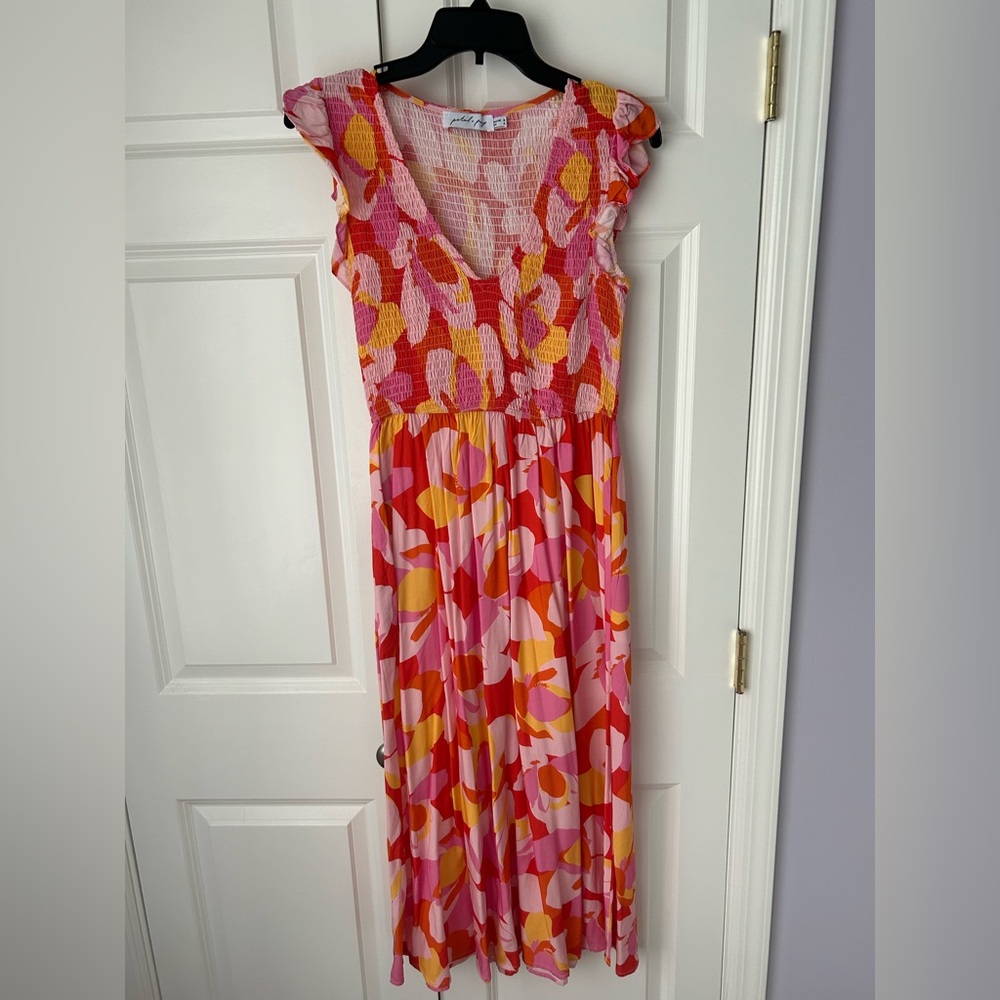 Petal & Pup June floral midi dress